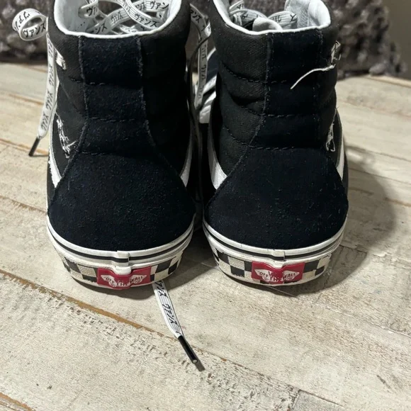 Van’s SK8-Hi Reissue Tigercheck Shoes-Sz 12 - Picture 6 of 7